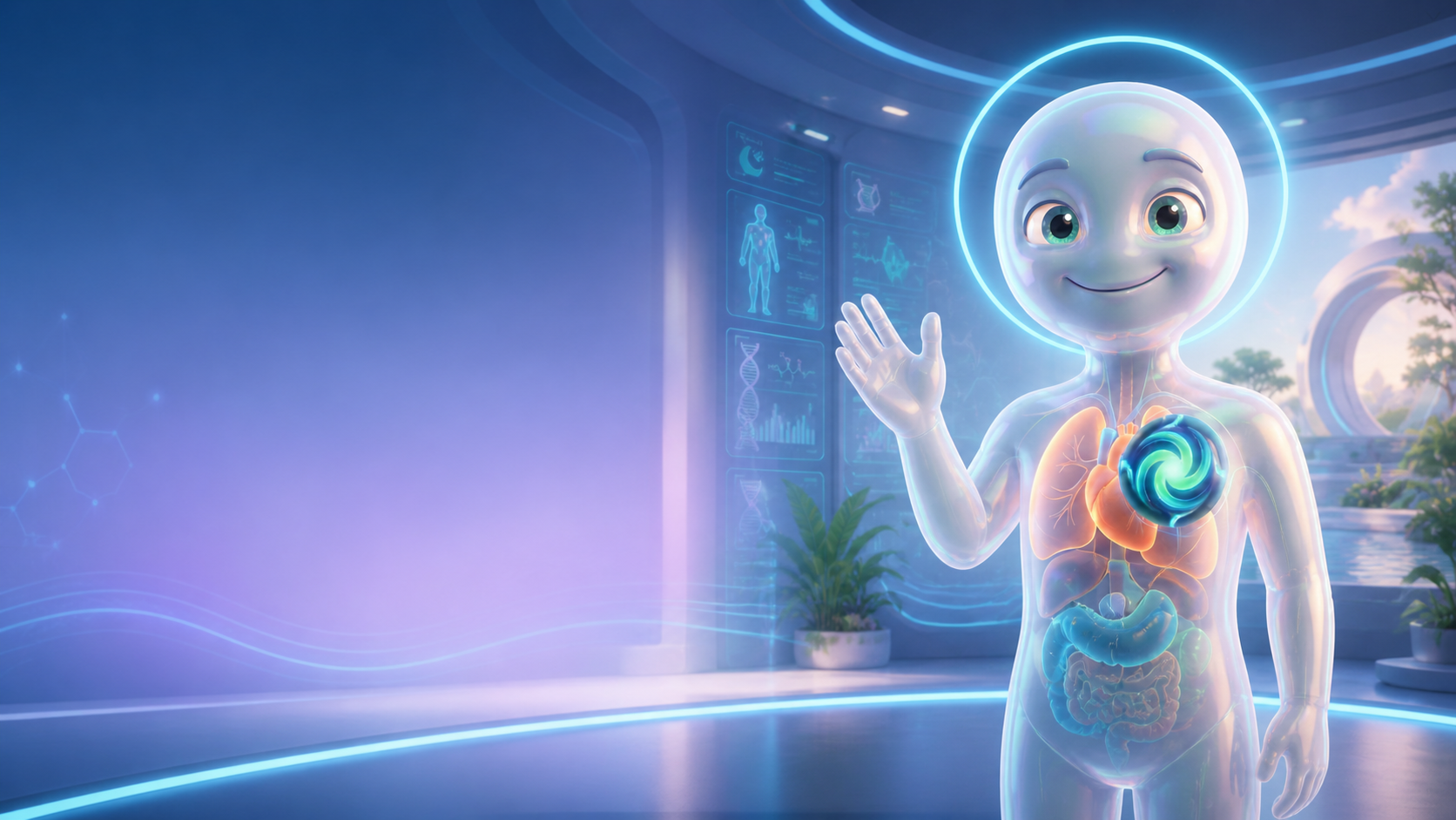 Buddy welcoming you to BioBuddy